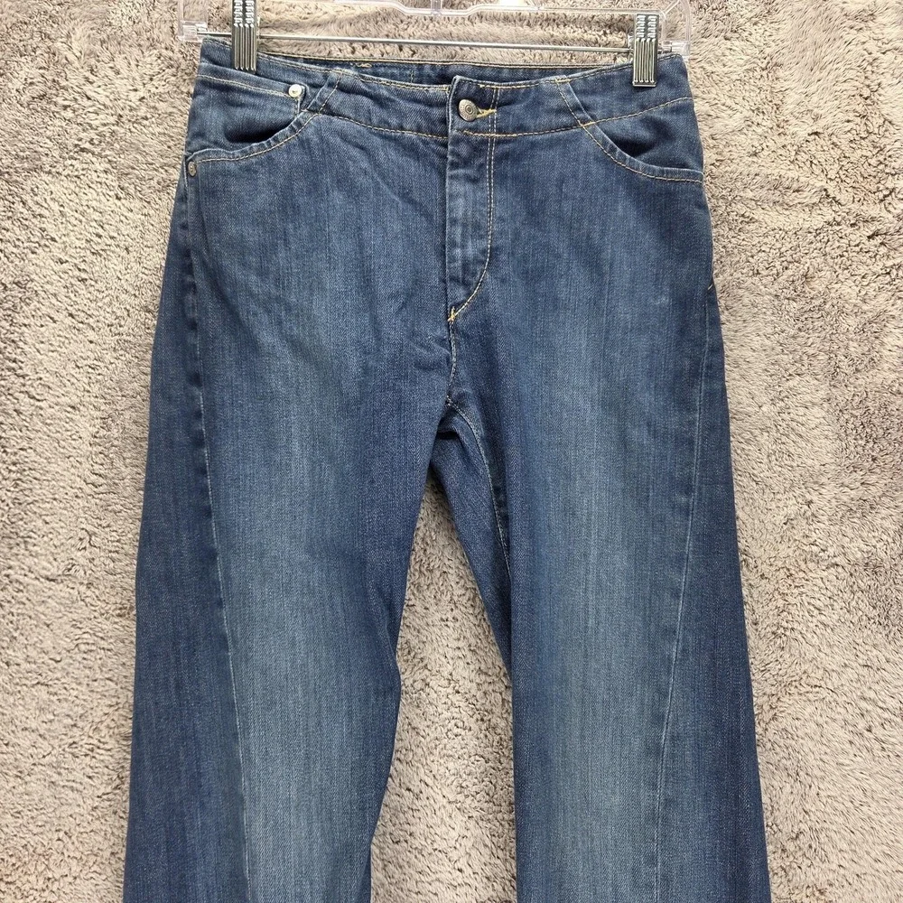 Vintage Levis Engineered Jeans Mens Blue Twisted Zip Fly Medium Wash Fits 26x28